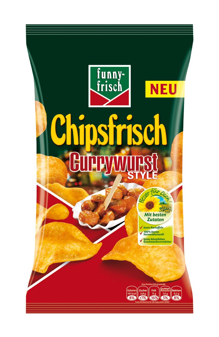 funny-frisch Chipsfrisch Currywurst Style