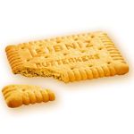 Leibniz-Butterkeks-angeknabbert