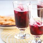 Weintrauben Limonade