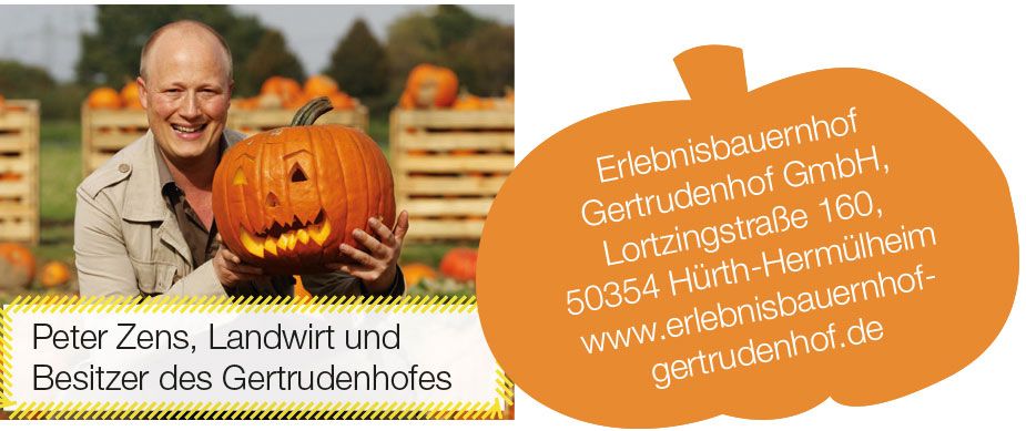 Fotos: Peter Zens – Landwirt und Inhaber des Gertrudenhofes; Astrid Cordes, Elke Boggasch, Alexander May kuerbis-2