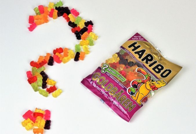 Haribo Fragezeichen
