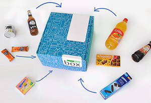 brandnooz Team Box mit möglichen Produkten