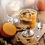 Weihnachtliches Tiramisu mit Spekulatius und Kaki