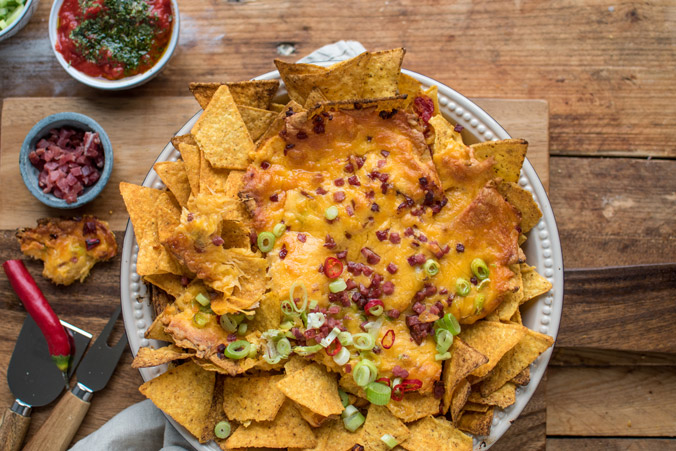 Kerrygold überbackene Nachos