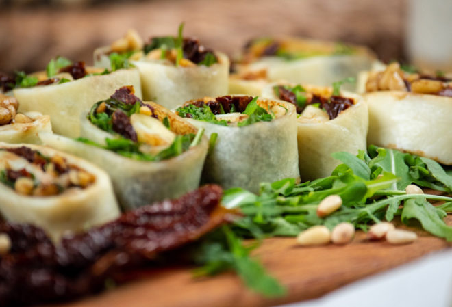 Koch Challenge: Mozzarella-Röllchen und Popcorn-Toffee-Dessert