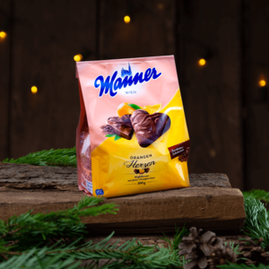 brandnooz Adventskalender - Manner Orangen Herzen