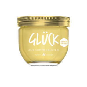 GLÜCK aus Sommerblüten cremiger Honig