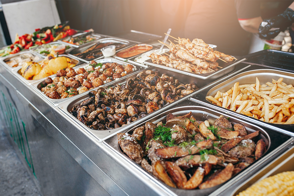 Street Food Speisen