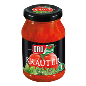 ORO d‘ Italia Tomatensauce mit Kräutern