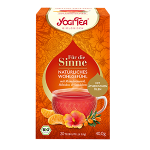 YOGI TEA® Für die Sinne Natürliches Wohlgefühl
