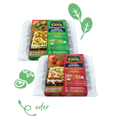 Giovanni Rana Lasagna zum „ Selbstverfeinern“