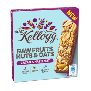 W.K. Kellogg® Raw Fruit, Nuts & Oats Cacao & Hazelnut