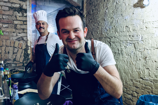 Dennis und Savas von Buddy Dinner im Interview bei brandnooz