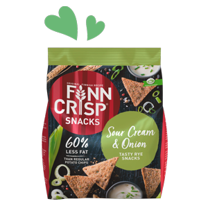 Finn Crisp Snacks Sour Cream & Onion