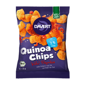 Davert Quinoa Chips Wild Paprika