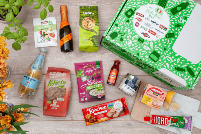 brandnooz Bella Italia Box Produkte