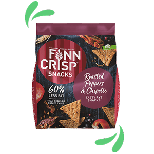 Finn Crisp Snacks Roasted Peppers & Chipotle