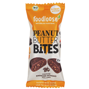 foodloose Peanut Butter Bites Erdnuss-Schoko