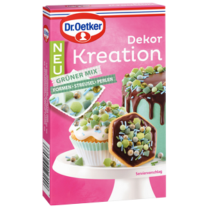 Dr. Oetker Dekor Kreation Grüner Mix