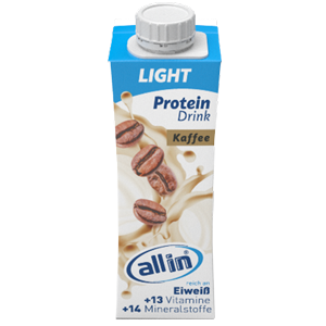 all in LIGHT Protein Kaffee