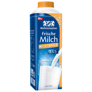 Weihenstephan Frische Milch mit Vitamin D