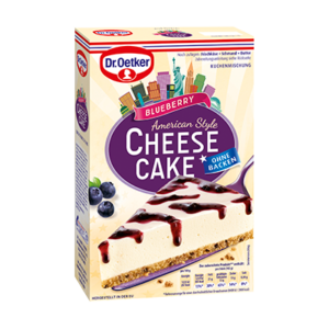Dr. Oetker Blueberry Cheesecake Backmischung ohne backen