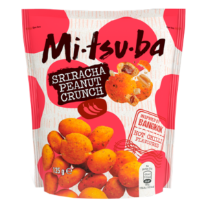 Mitsuba Erdnuss Snack mit Sriracha