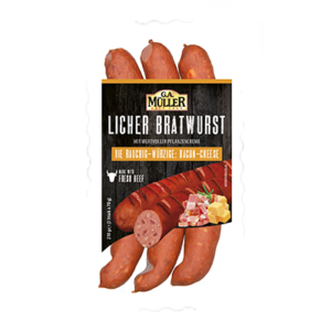 Licher Bacon-Käse Bratwurst