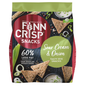 Finn Crisp Sour Cream & Onion Chips