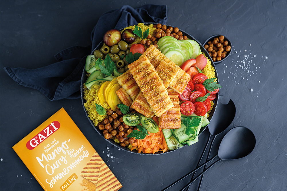 GAZi Grill- und Pfannenkäse Sommermoment