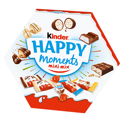 kinder Happy Moments gemischte Mini Schokoladen