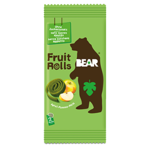 BEAR Fruit Rolls - süße Fruchtrollen mit Apfelgeschmack