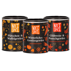 WInterliche Gewürzmischungen von NICE SPICE