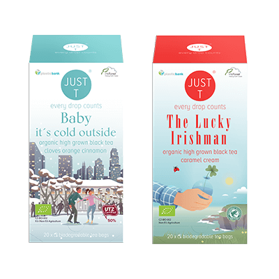 JUST T Bio Tee in zwei Sorten