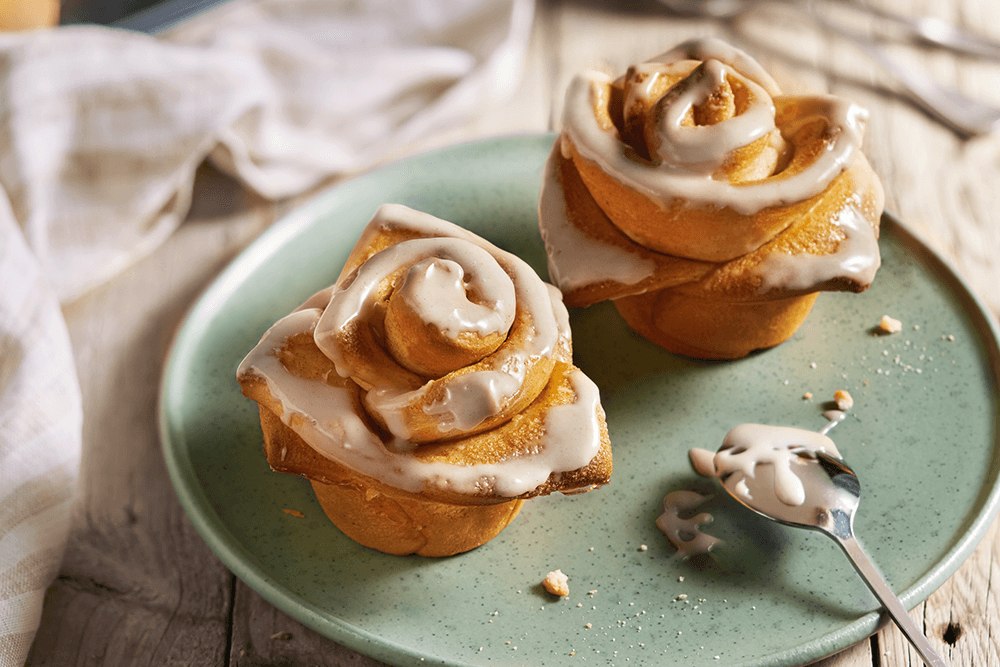 Diamant Pull-apart Zimtschnecken