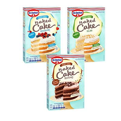 Dr Oetker Naked Cake Schoko Split