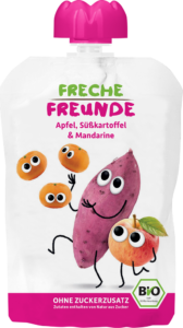 Freche Freunde Quetschie Frucht- und Gemüsepürree