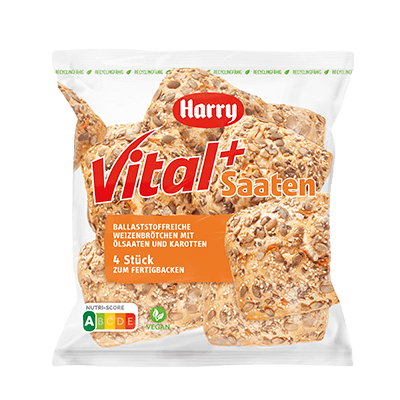 Harry Vital + Saaten Brötchen zum Aufbacken