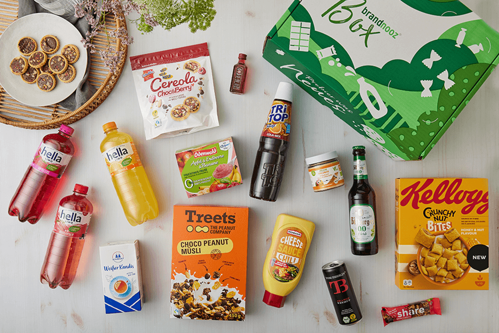 Classic Box August mit Keksen, Getränken, Müsli u.v.m.