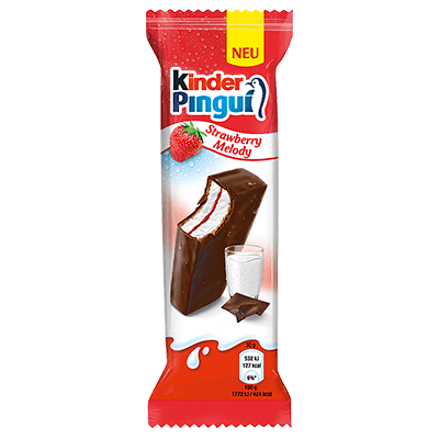 kinder Pinguí Strawberry Melody