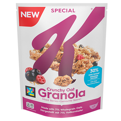 Special K Crunchy Oat Granola Mixed Berries