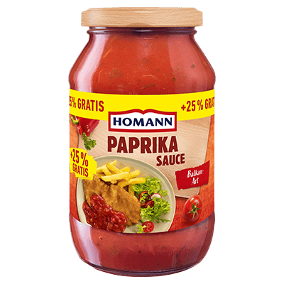 Homann Paprika Sauce Balkan Sauce