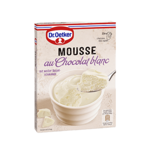 Dr. Oetker Mousse au Chocolat blanc