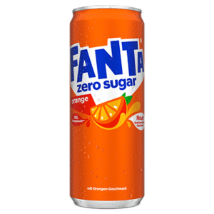 Fanta Orange zero zucker