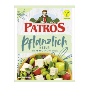 Patros milder pflanzlicher Natur Feta