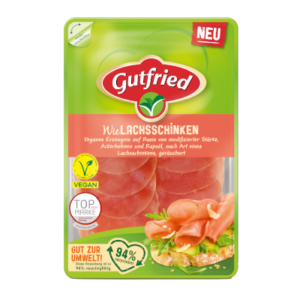 Gutfried WieLachsschinken veganer Aufschnitt