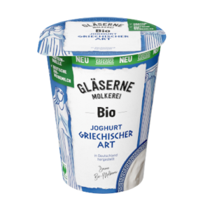Gläserne Molkerei Bio Joghurt griechischer Art