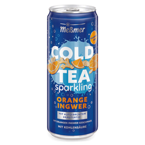 Messmer Sparkling Cold Tea Orange Ingwer 
