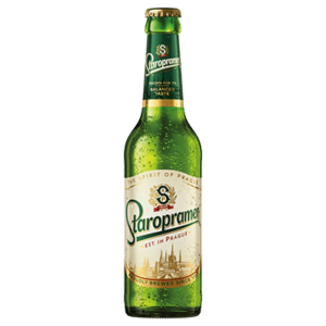 Staropramen Premium Lager Bierflasche